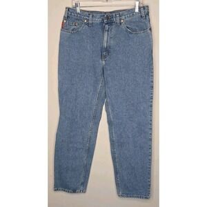 Mustang Mens Jeans 34x30 Straight Mid Rise Medium Wash 100% Cotton Vintage Y2K